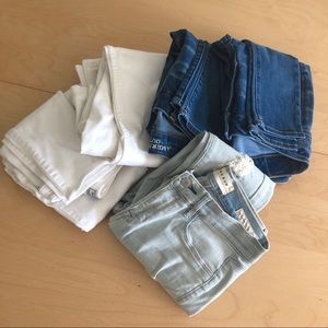 LOT ** FIVE pair ** skinny jeans!!